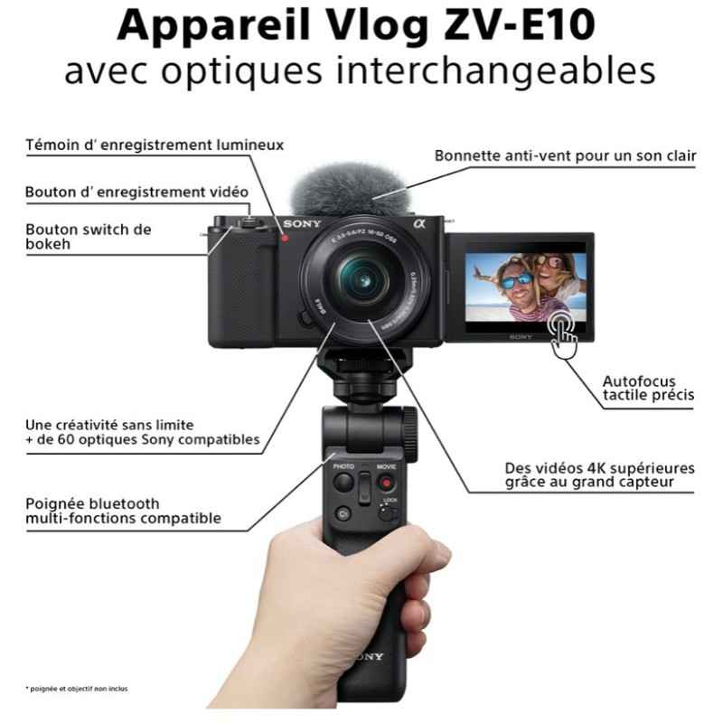 SONY CYBER-SHOT VLOG ZV-E10 