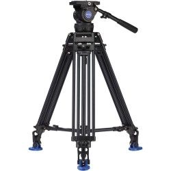 BENRO BV10 KIT TREPIED VIDEO DUAL STAGE TANDEM TWIN LEG + 75 MM BOWL