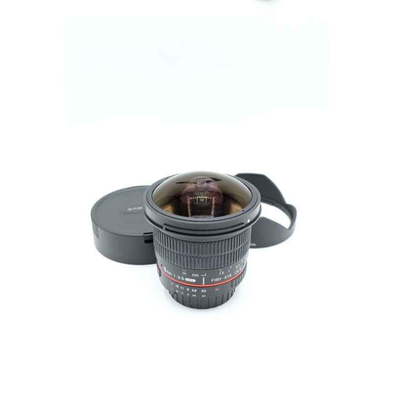 SAMYANG 8MM F/3.5 FISH-EYE CS II FOR NIKON