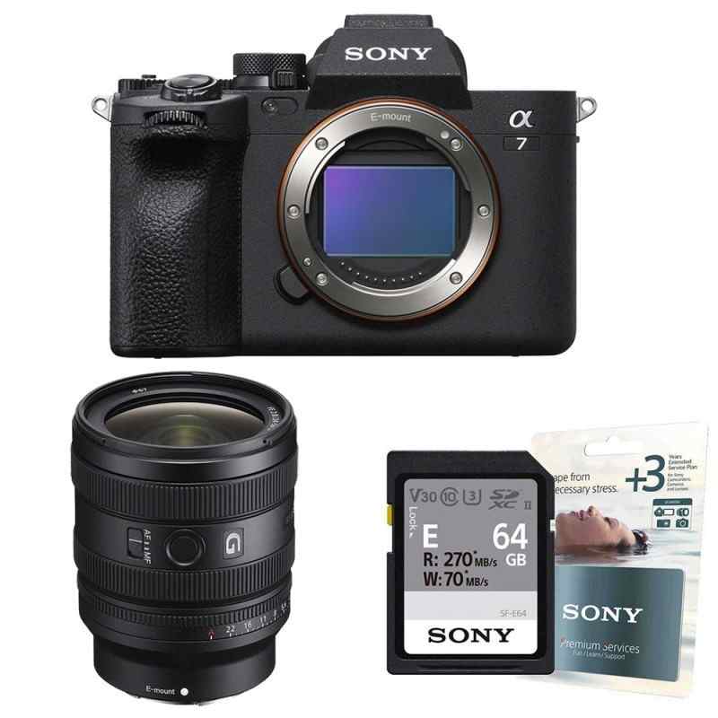 SONY ALPHA 7 IV + FE 24-50MM F/2.8 G