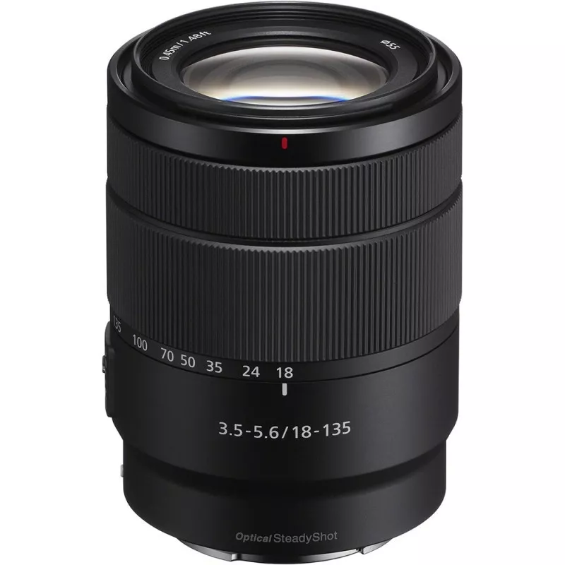 SONY E 18-135MM F/3.5-5.6 OSS | Zoom stabilisé polyvalent