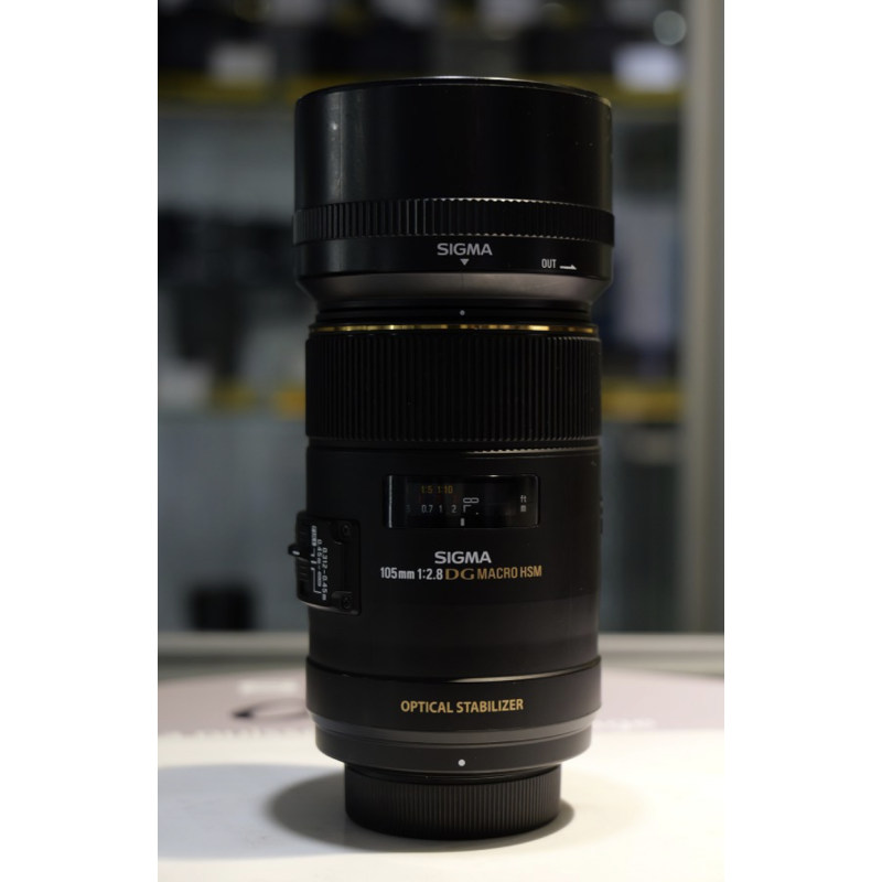 SIGMA EX 105MM F/2.8 DG OS HSM MACRO FOR NIKON OCCASION SALON