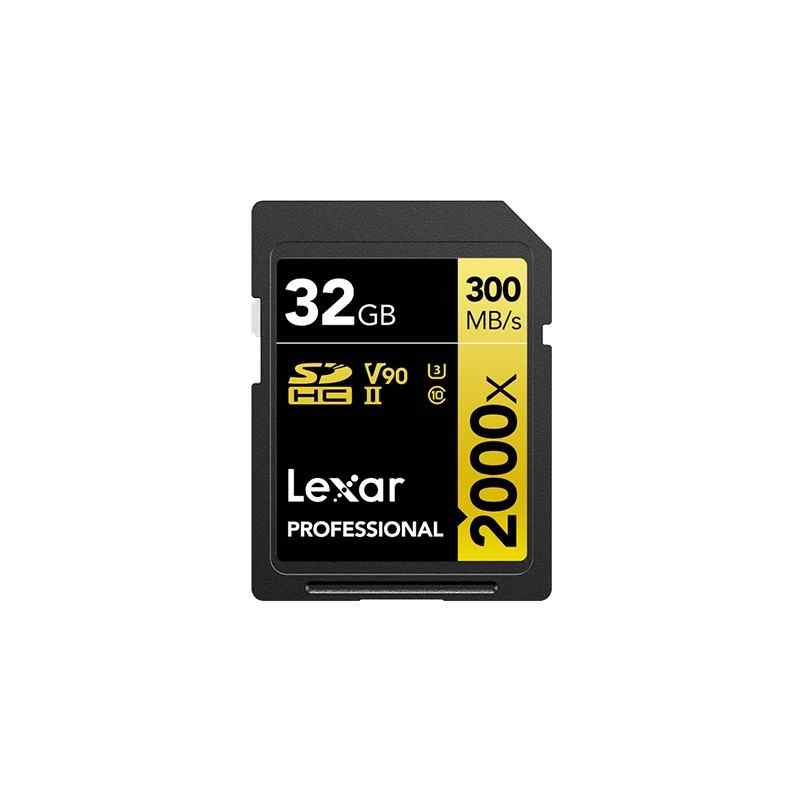 LEXAR PRO SD UHS-II 2000X CLASS 10 U3 | Haute Vitesse et Performance