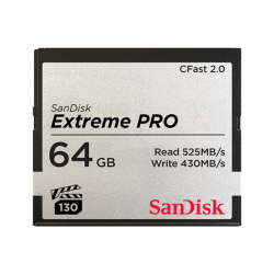 SANDISK CARTE CFAST 2.0 EXTREME PRO VPG 130 | Haute Vitesse