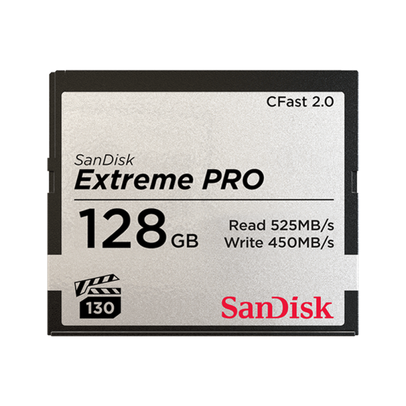 SANDISK CARTE CFAST 2.0 EXTREME PRO VPG 130 | Haute Vitesse