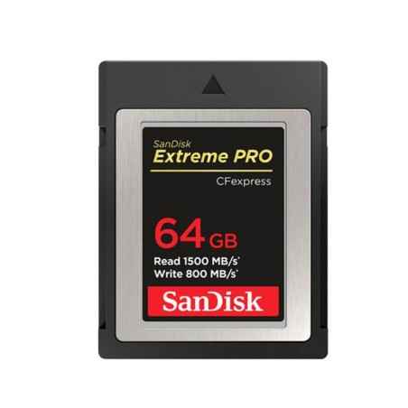 SANDISK CARTE CFEXPRESS TYPE B | Lecture 1700 Mo/s, Écriture 1400 Mo/s