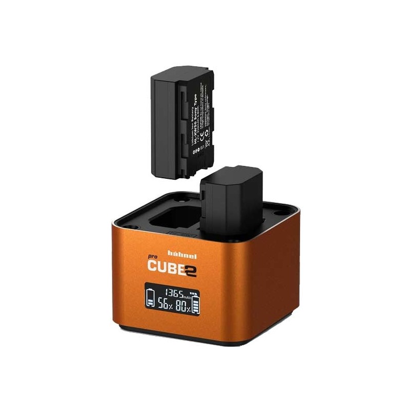 HAHNEL PROCUBE 2 | Chargeur double rapide avec écran LCD