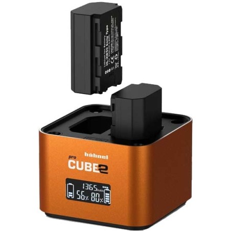 HAHNEL PROCUBE 2 | Chargeur double rapide avec écran LCD