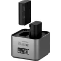 HAHNEL PROCUBE 2 | Chargeur double rapide avec écran LCD