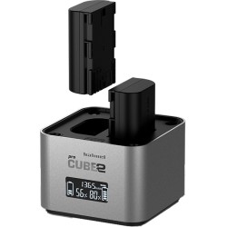 HAHNEL PROCUBE 2 | Chargeur double rapide avec écran LCD