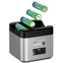 HAHNEL PROCUBE 2 | Chargeur double rapide avec écran LCD