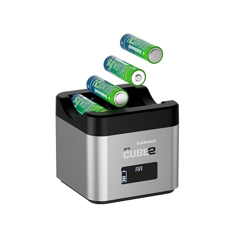 HAHNEL PROCUBE 2 | Chargeur double rapide avec écran LCD