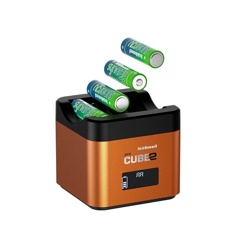 HAHNEL PROCUBE 2 | Chargeur double rapide avec écran LCD