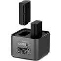 HAHNEL PROCUBE 2 | Chargeur double rapide avec écran LCD
