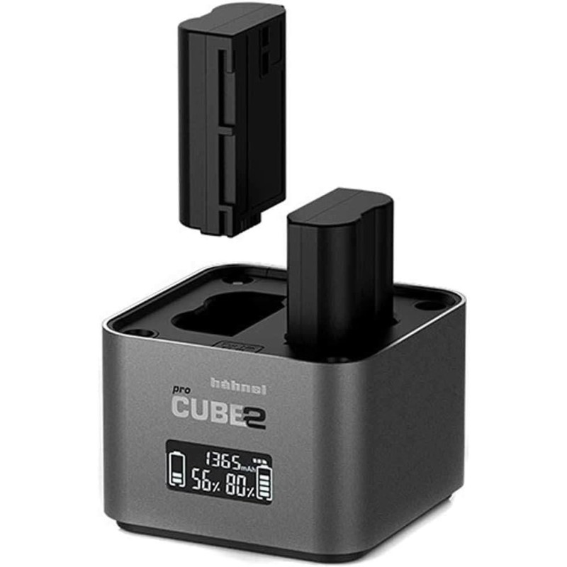 HAHNEL PROCUBE 2 | Chargeur double rapide avec écran LCD