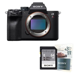 SONY ALPHA 7R V + SD 64Go V30 + 3 ANS DE GARANTIE