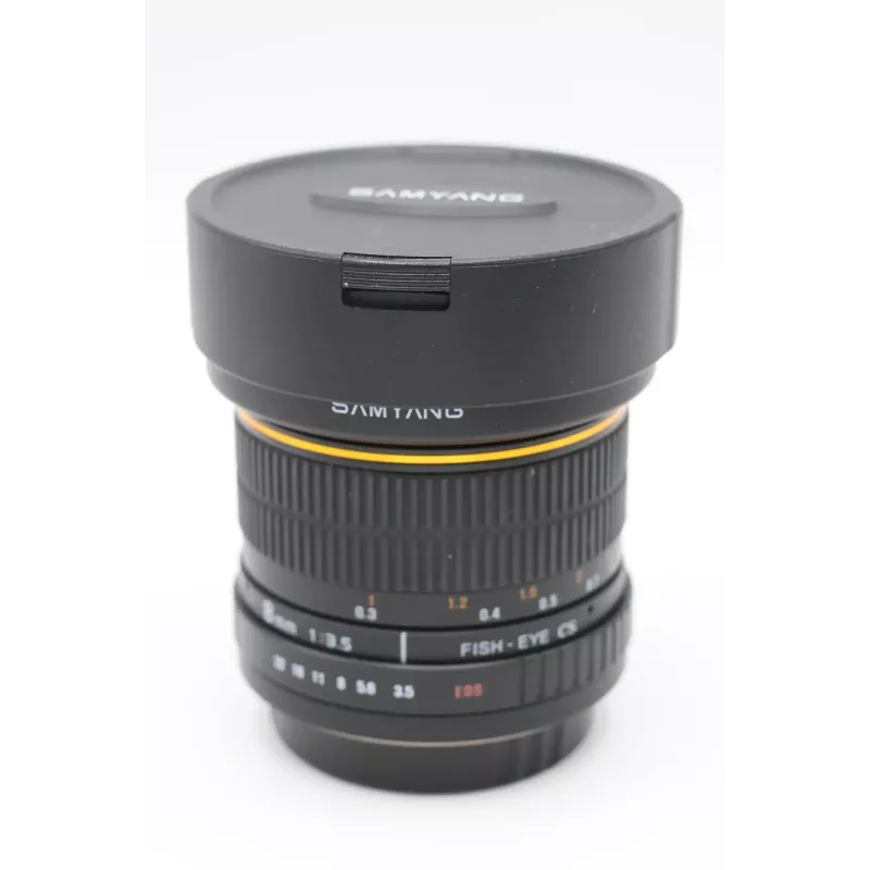 SAMYANG 8MM F/3.5 FISH EYE CS FOR CANON OCCASION AIX
