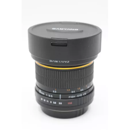 SAMYANG 8MM F/3.5 FISH EYE CS FOR CANON OCCASION AIX
