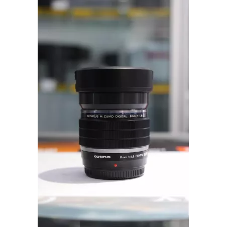OLYMPUS ZUIKO ED 8MM F/1.8 FISHEYE PRO OCCASION SALON
