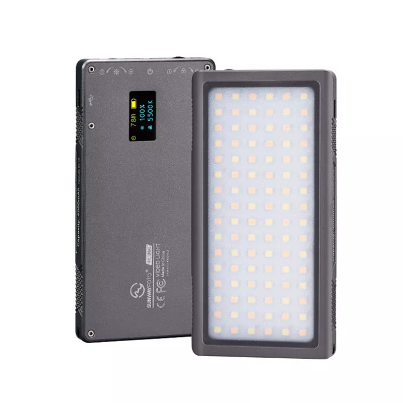 SUNWAYFOTO LED VIDÉO COMPACT BICOLORE | éclairage portable