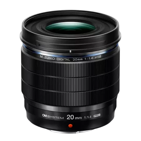 OM System M. ZUIKO 20mm f/1.4 PRO – Objectif lumineux