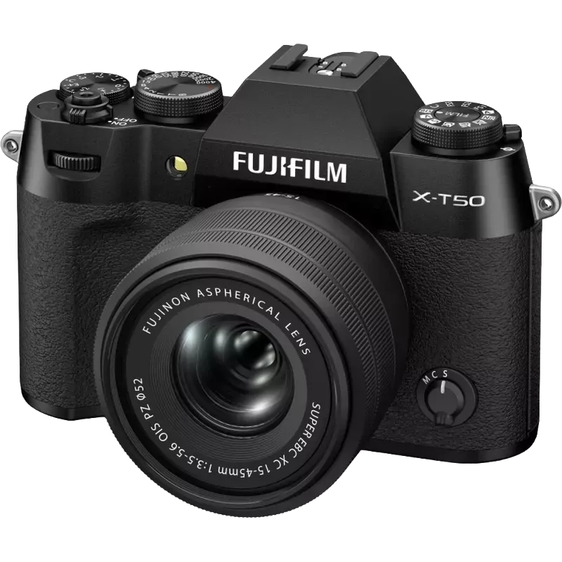 FUJIFILM X-T50 | Kit 15-45mm stabilisé APS-C compact