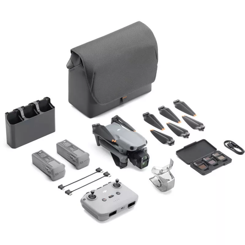 DJI DRONE AIR 3S | Capteur 50 Mpx, LiDAR et détection avancée