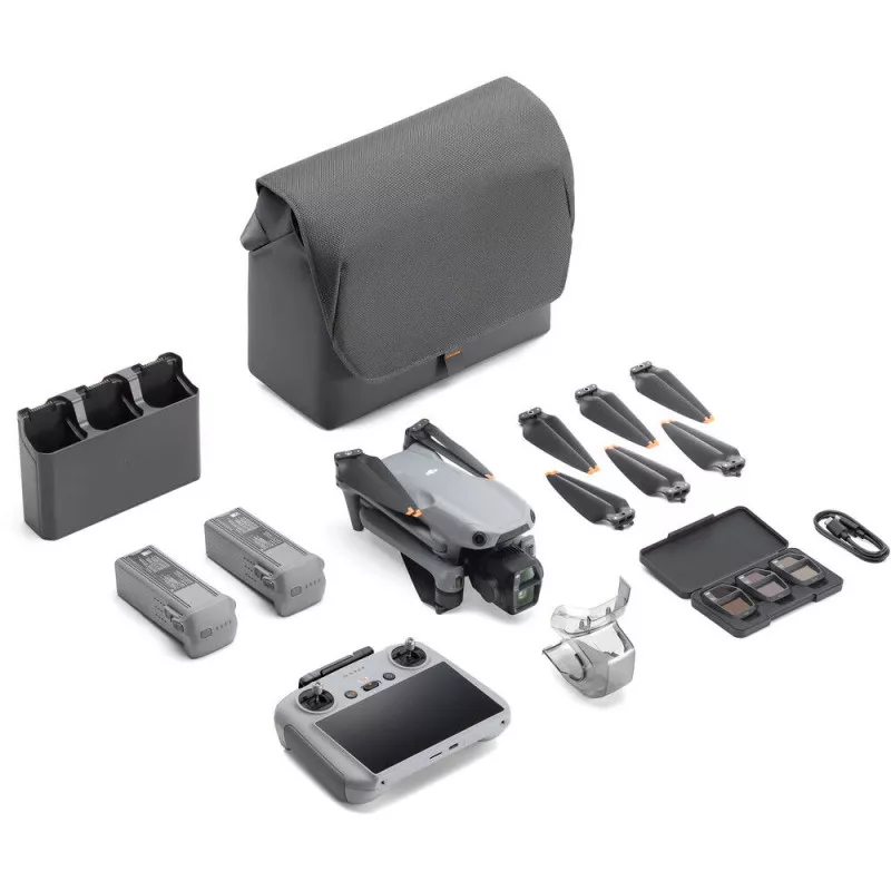 DJI DRONE AIR 3S | Capteur 50 Mpx, LiDAR et détection avancée