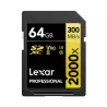 LEXAR PRO SD UHS-II 2000X CLASS 10 U3 | Haute Vitesse et Performance