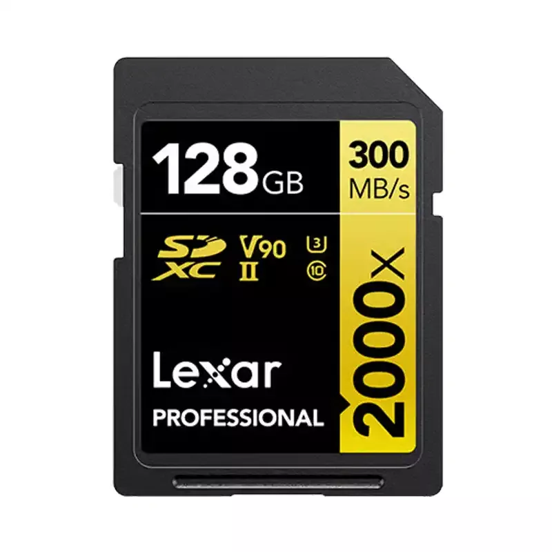 LEXAR PRO SD UHS-II 2000X CLASS 10 U3 | Haute Vitesse et Performance