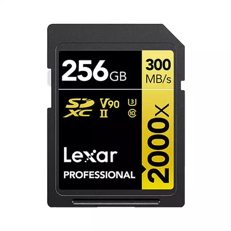 LEXAR PRO SD UHS-II 2000X CLASS 10 U3 | Haute Vitesse et Performance
