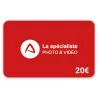 CARTE CADEAU ACCRO PHOTO