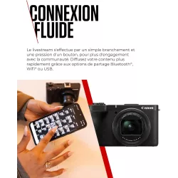 CANON POWERSHOT V1 - Capteur 1.4”, 4K 60p, 22 Mpx