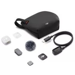 DJI Mic Mini 2 - Micro sans fil 400m, 48h et ultra compact