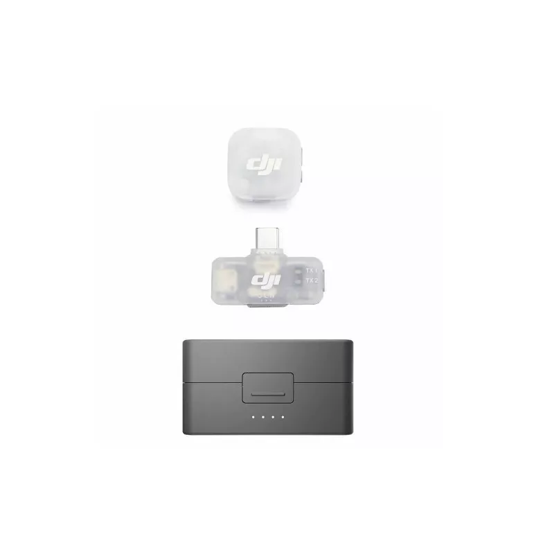 DJI Mic Mini 2 - Micro sans fil 400m, 48h et ultra compact