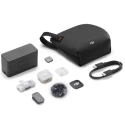 DJI Mic Mini 2 - Micro sans fil 400m, 48h et ultra compact