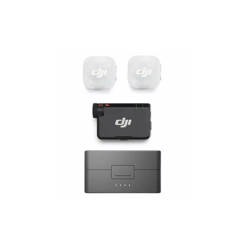 DJI Mic Mini 2 - Micro sans fil 400m, 48h et ultra compact