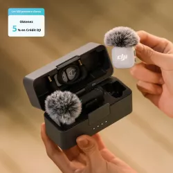 DJI Mic Mini 2 - Micro sans fil 400m, 48h et ultra compact