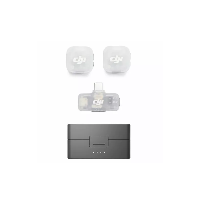DJI Mic Mini 2 - Micro sans fil 400m, 48h et ultra compact