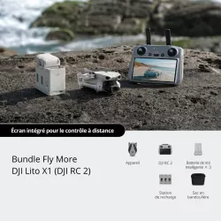 DJI Lito X1 - Drone 4K HDR 60fps 249g longue portée