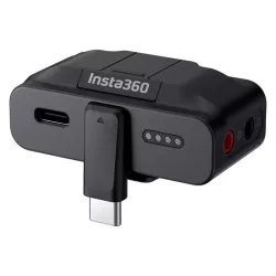 Insta360 Mic Pro – Micro sans fil 32-bit float avec IA