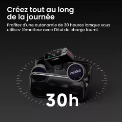 Insta360 Mic Pro – Micro sans fil 32-bit float avec IA