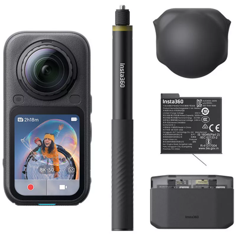 Insta360 X6 | Caméra 360° 8K, 120 Mpx & Dolby Vision