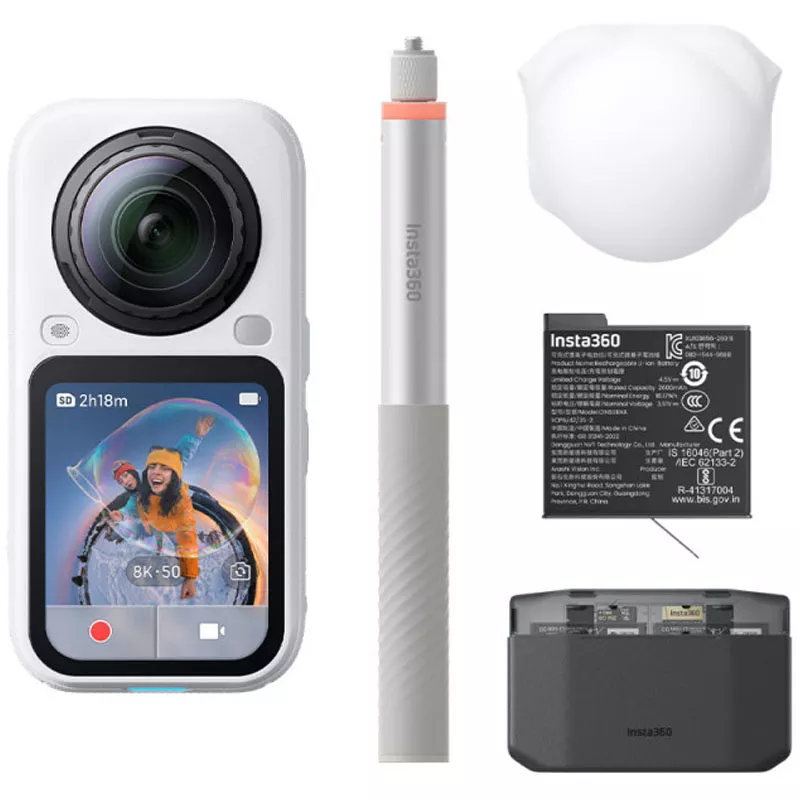 Insta360 X6 | Caméra 360° 8K, 120 Mpx & Dolby Vision