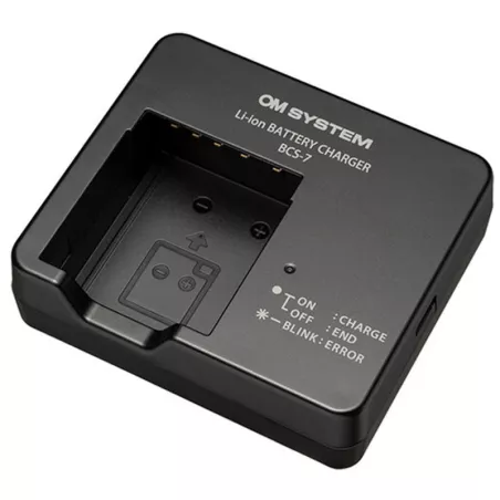OM SYSTEM BCS-7 CHARGEUR DE BATTERIE BLS-7
