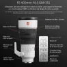 SONY FE 400MM F/4.5 G MASTER OSS