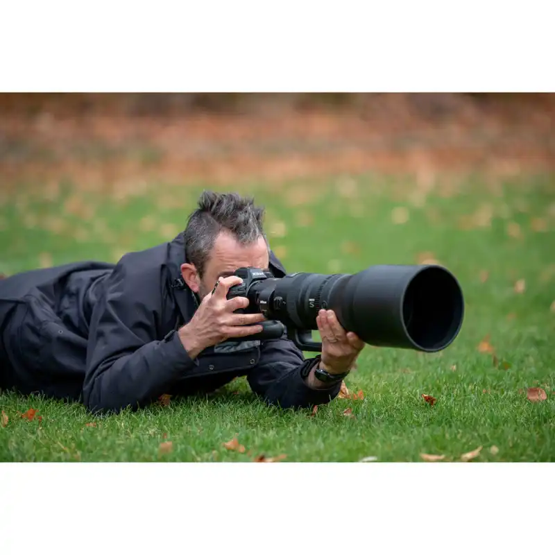Photographe avec le Nikon Z 400mm F/2.8